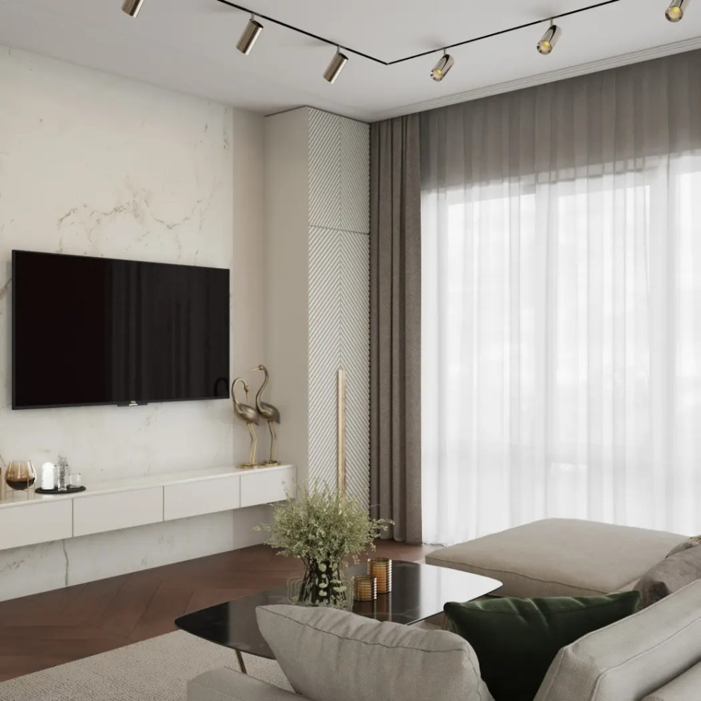 Обложка проекта: Гостиная частного дома