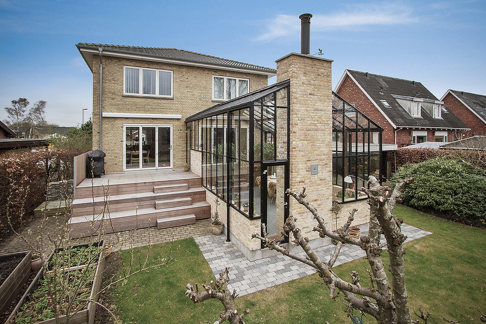 Houzz Дания: Гостиная за стеклом