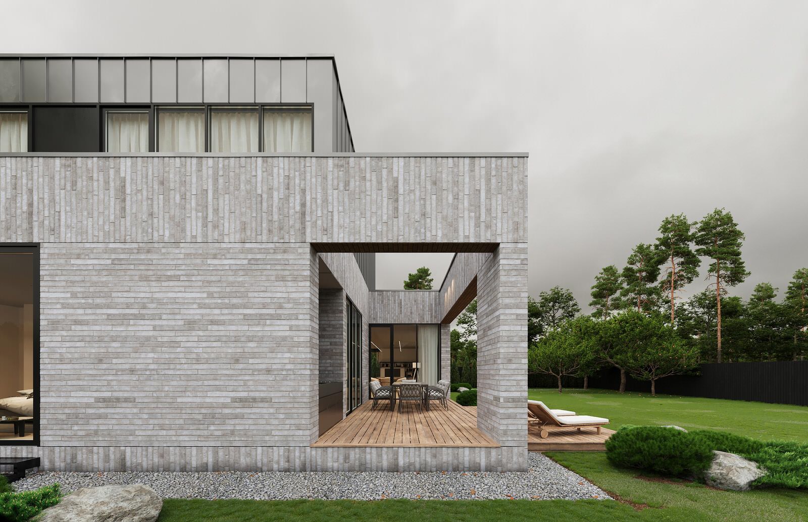 Вид на террасу