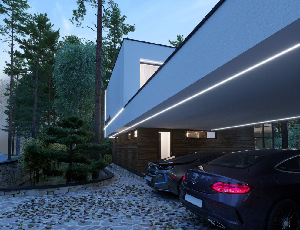 Проект дома в пос. «Зеленая роща» Ленинградской области