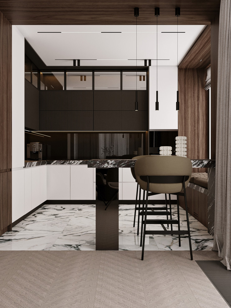 Интерьер в ЖК "Западный порт"