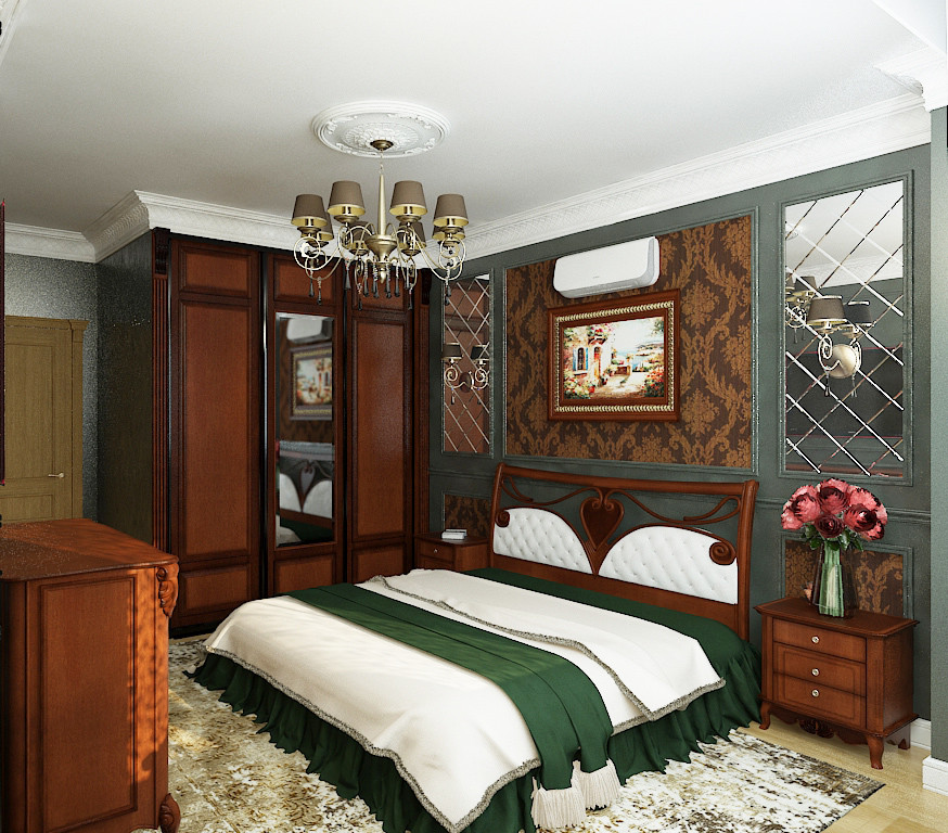 Трёхкомнатная квартира в ЖК "Александровском".