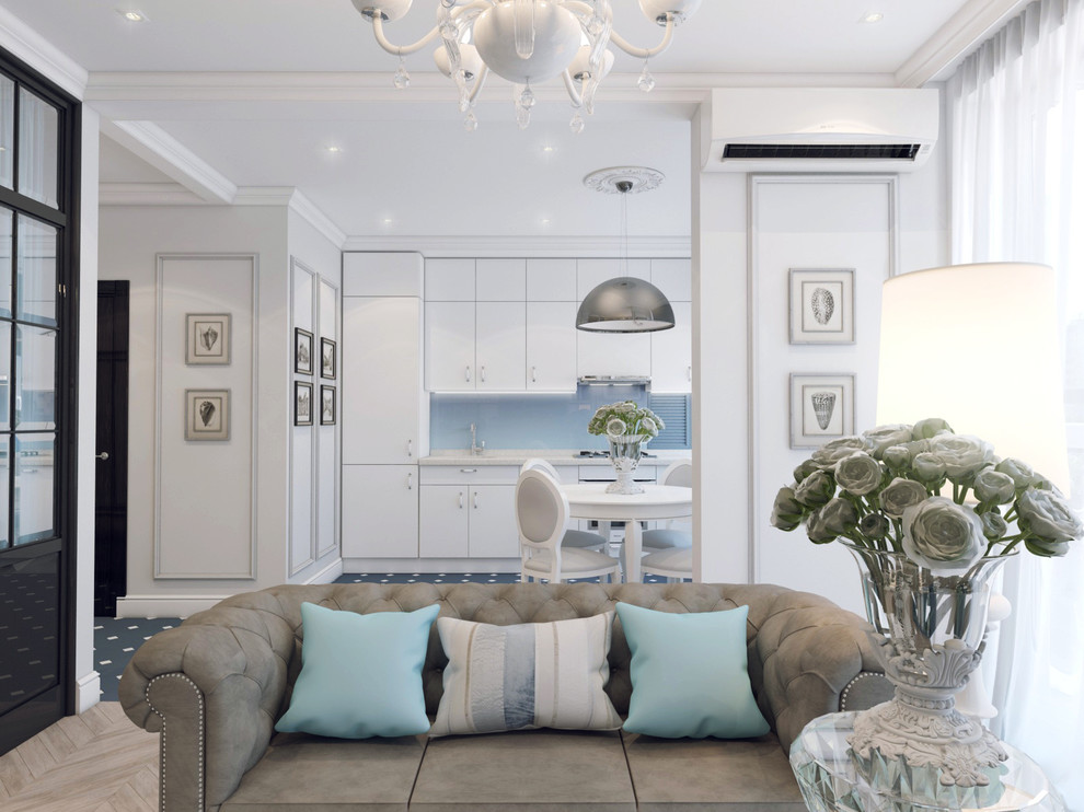 СЕВЕРНОЕ СИЯНИЕ. КВАРТИРА В ПОДМОСКОВЬЕ