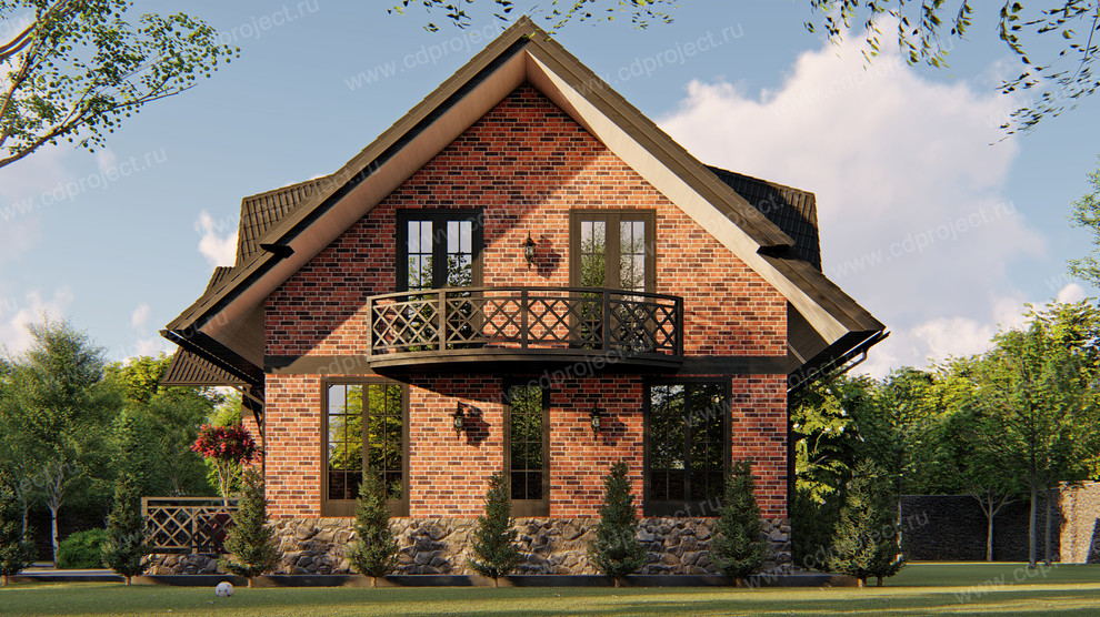 Проект загородного дома на Суходольском озере