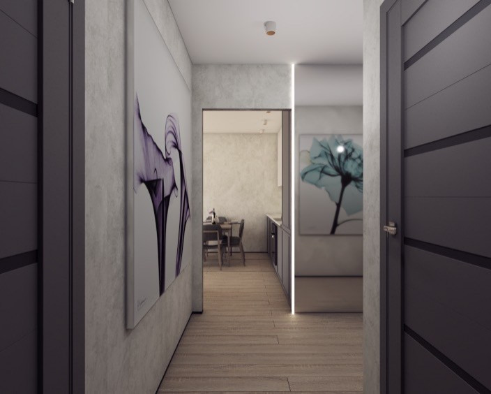 Дизайн интерьера в светлых тонах