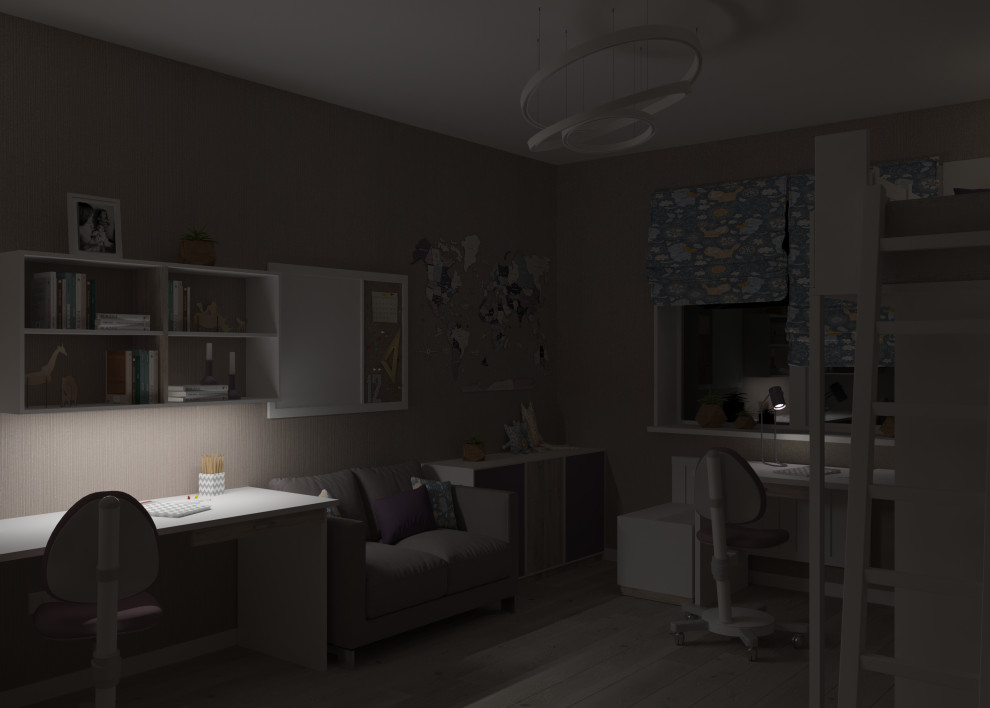 Детская для двух принцесс