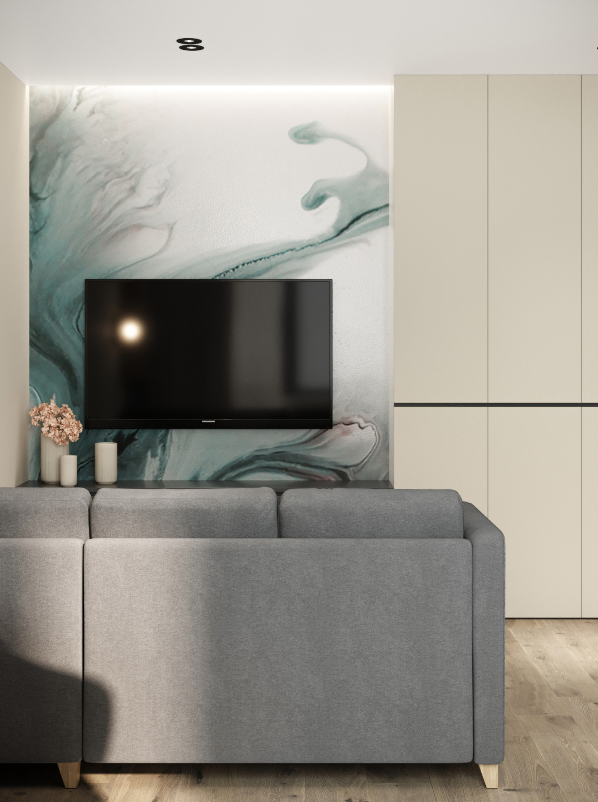 Дизайн-проект квартиры на Авиаторской 72,15 кв.м