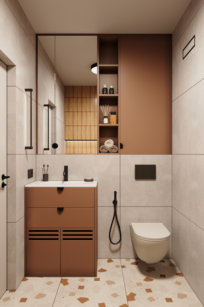 Обложка проекта: Квартира «Грунт на Марсе» в г. Краснодар.