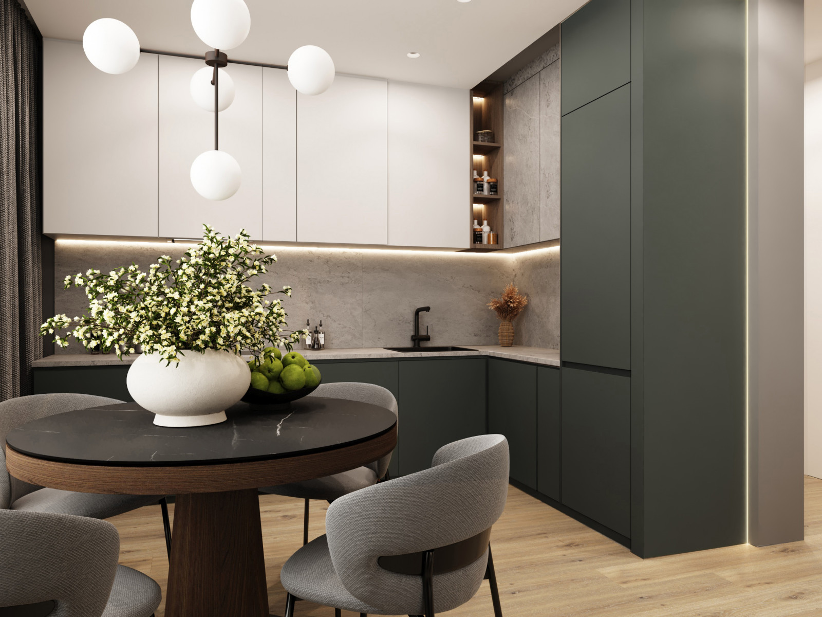 Проект интерьера квартиры в ЖК Imperial в г. Уфа