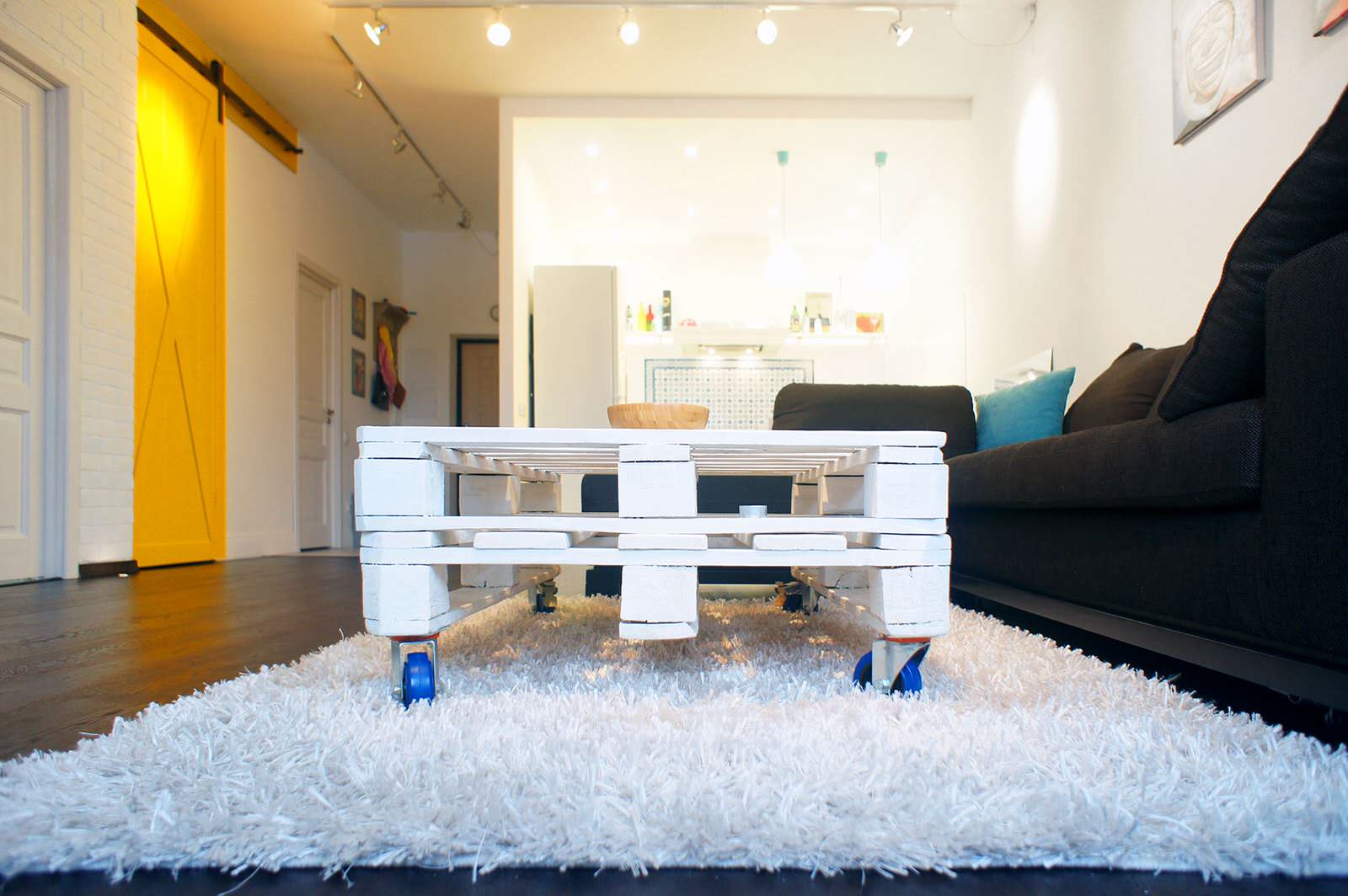 Moscow small studio 70 m2