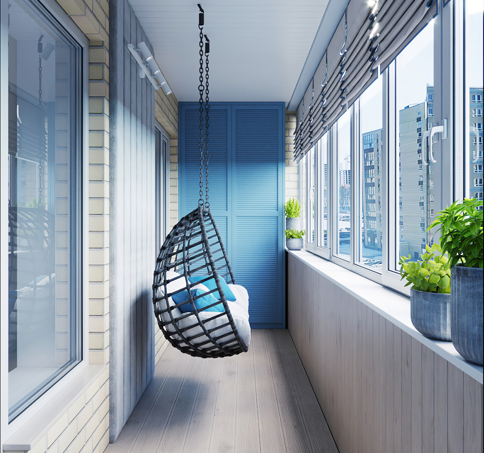 Интерьер квартиры Сканди