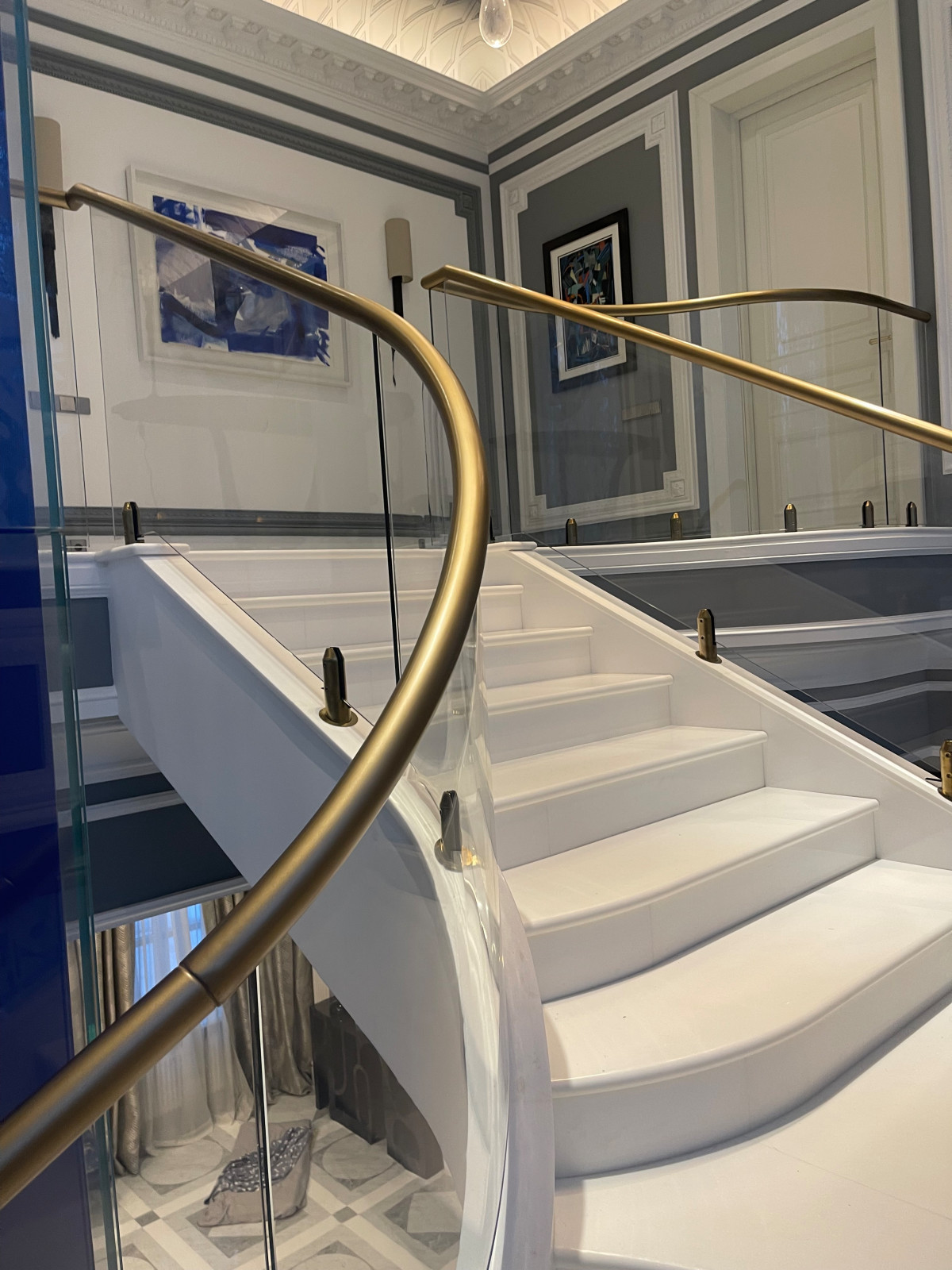 Обложка проекта: Ограждение Стекло-Поручень