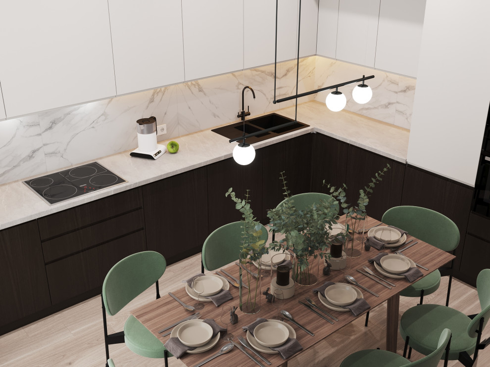 Современный интерьер в ЖК "Яуза парк"