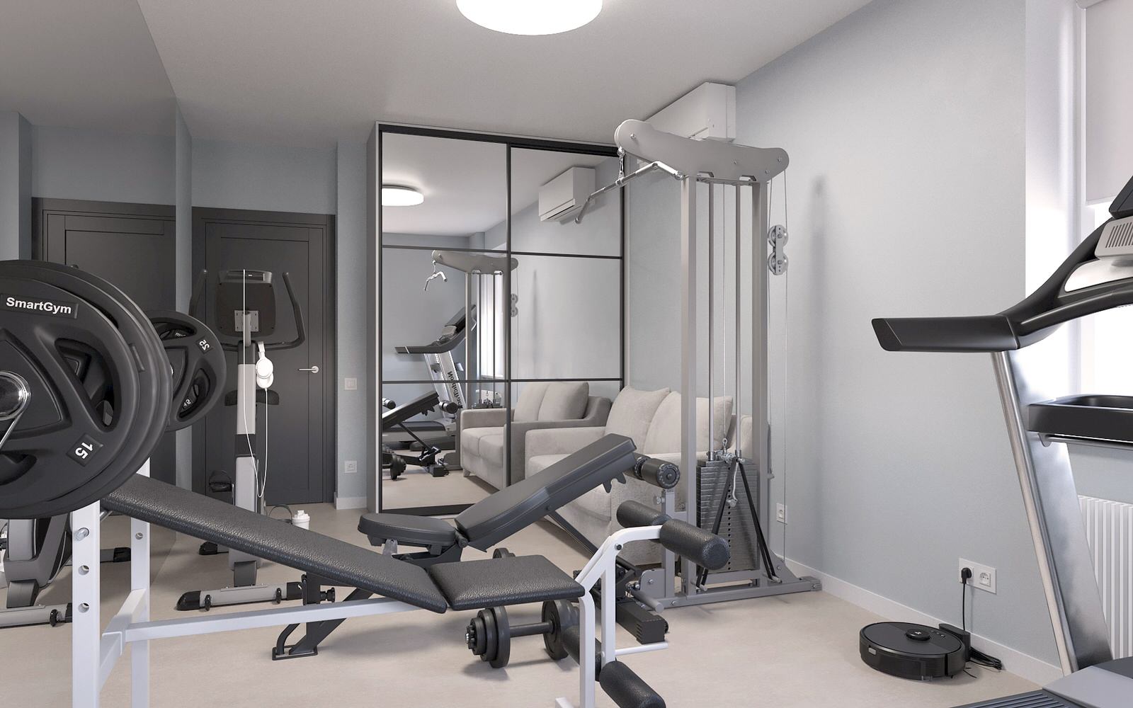 Дизайн проект квартиры 93м