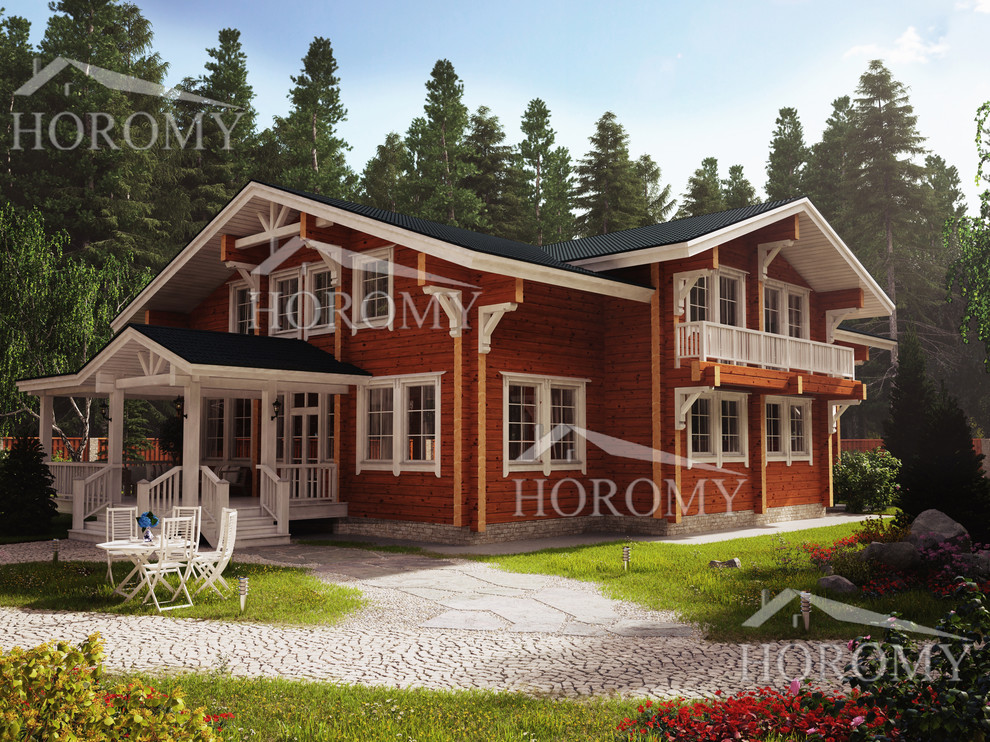 Проекты домов из клееного бруса