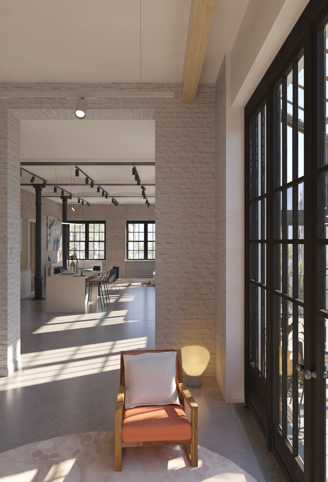 Лофт с оранжереей