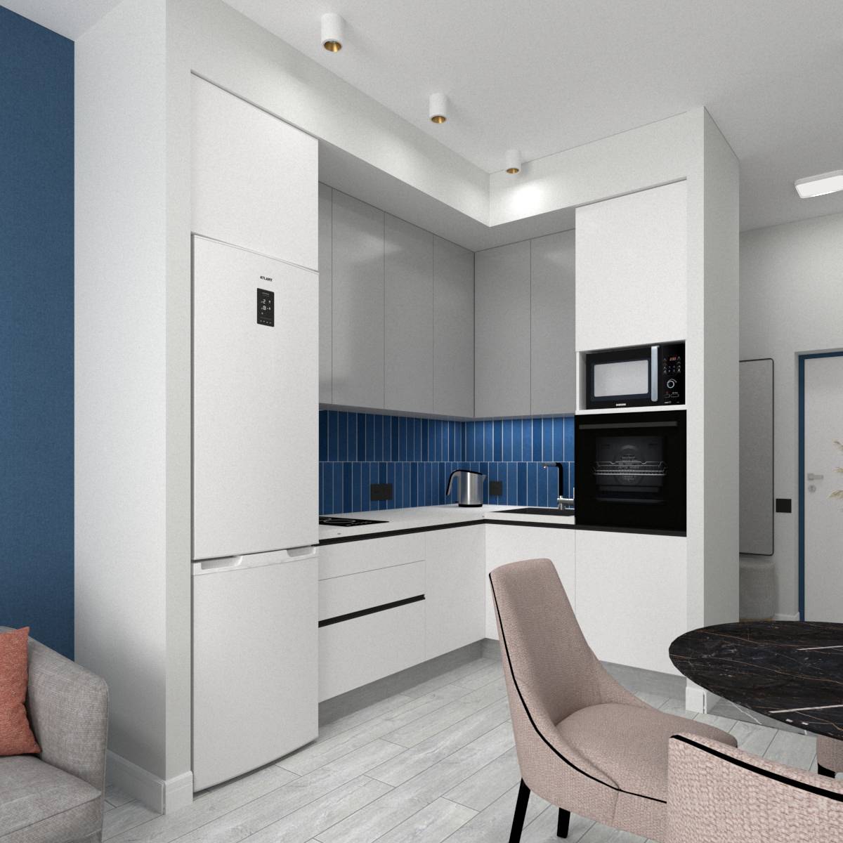 Обложка проекта: Квартира-студия для аренды в г. Москва