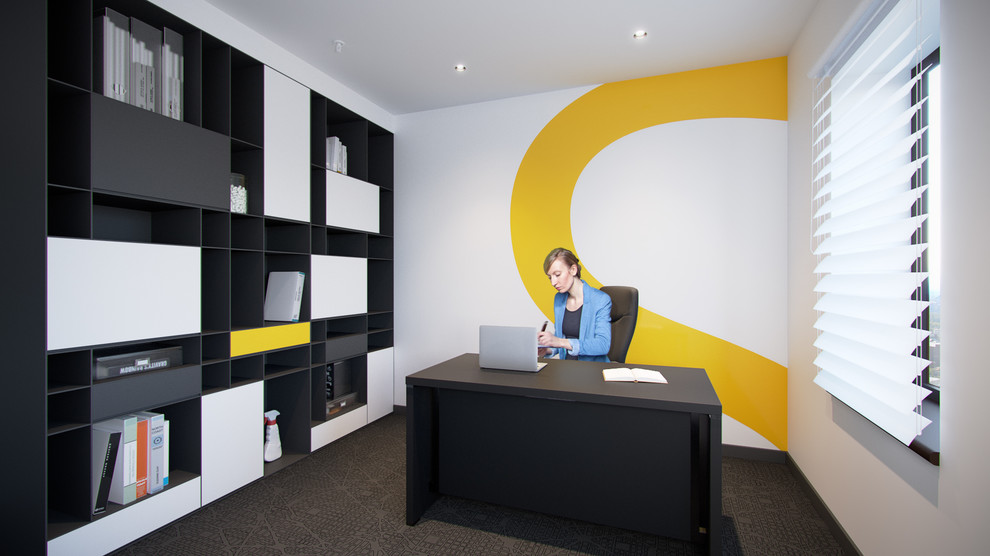 Дизайн офиса строительной компании в Москве