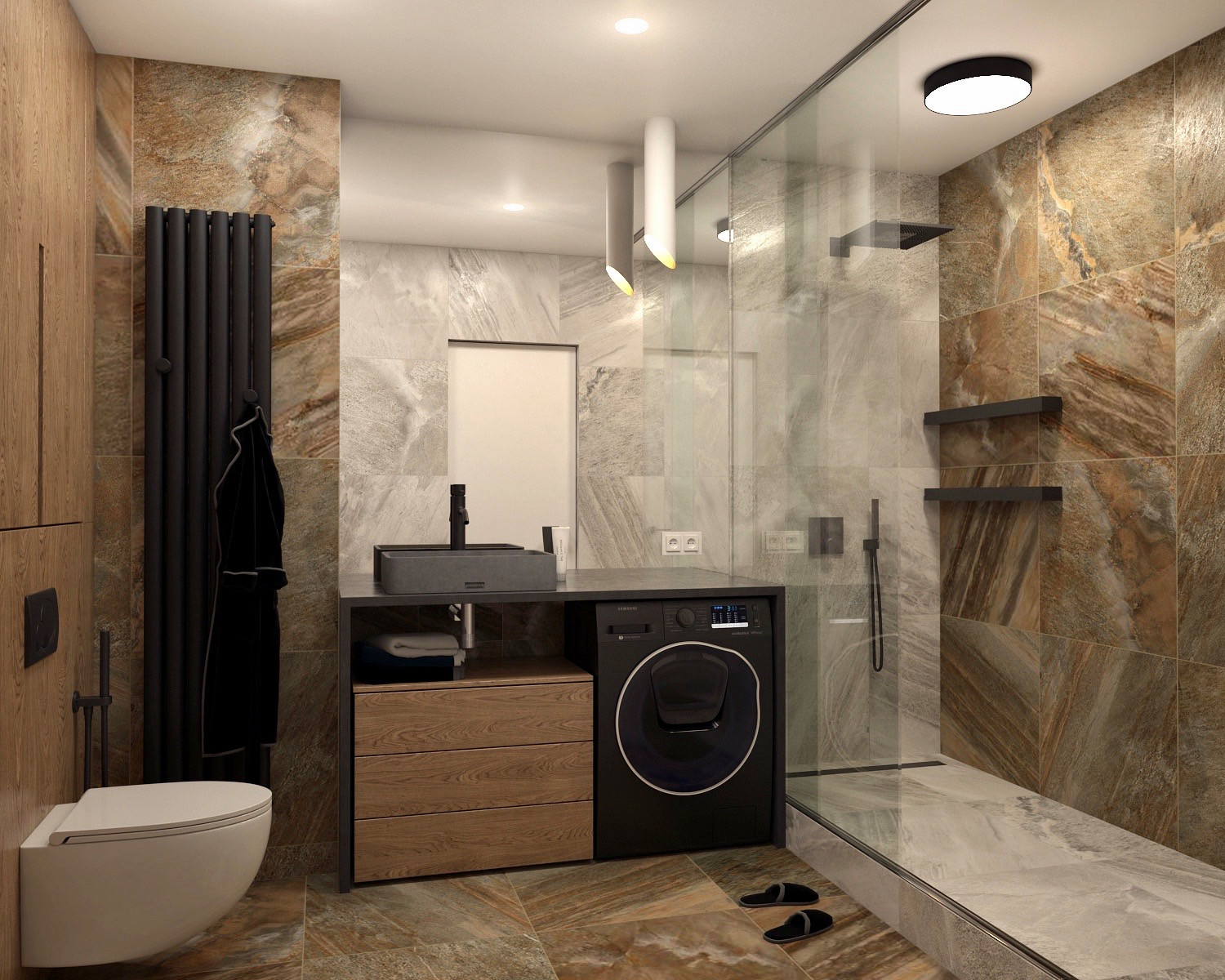 Дизайн проект квартиры 50 м