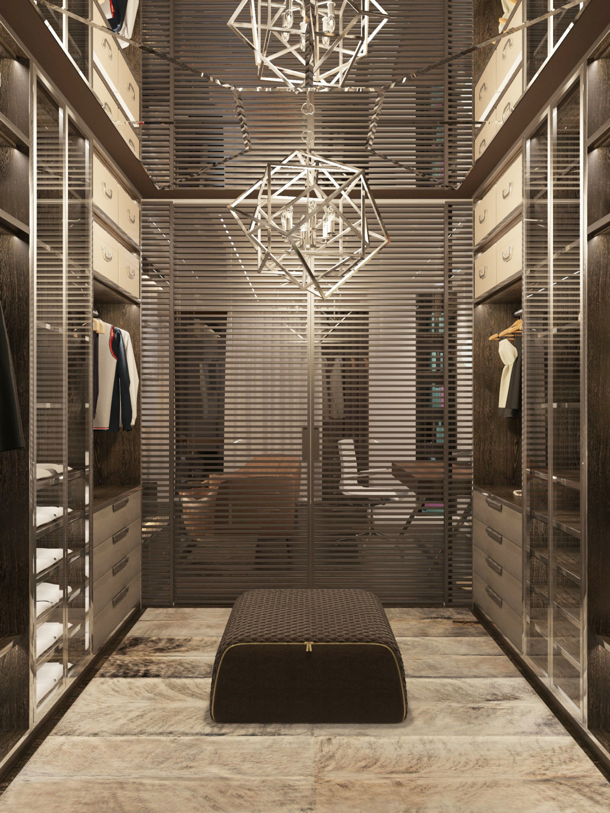 Мужская гардеробная