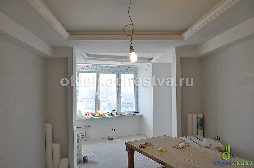 Фотографии "до": Ремонт 4-х комнатной квартиры на пр. Луначарского