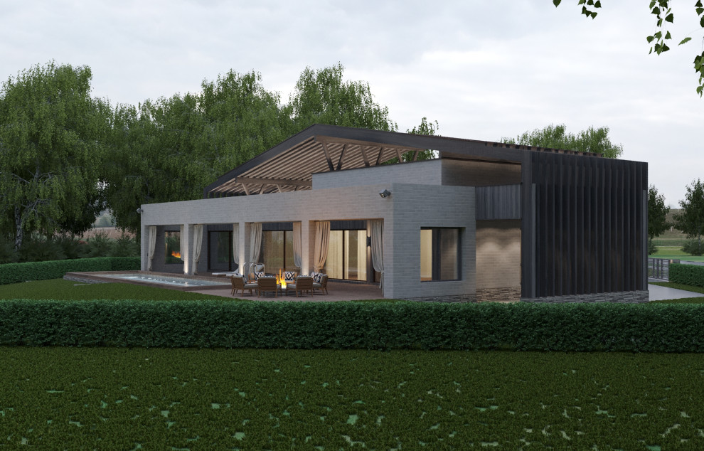 Дом с видом на лунку