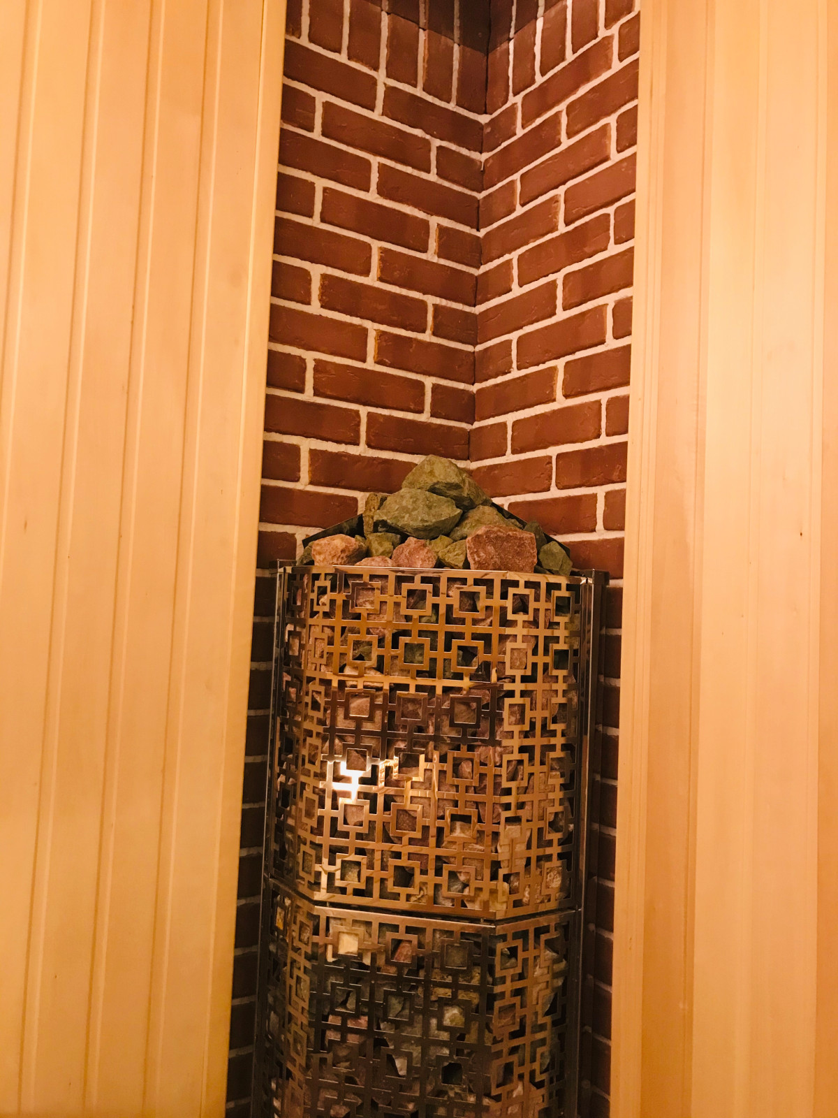 Отделка парной и комнаты отдыха