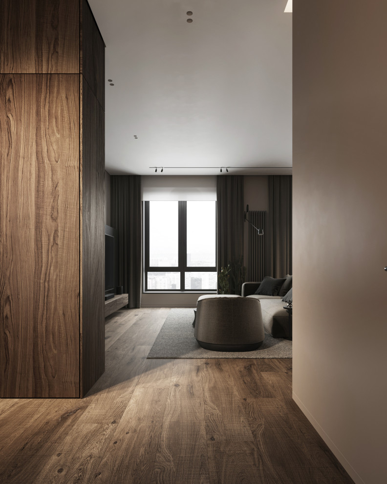 Flat in natural colours | Квартира в природных оттенках