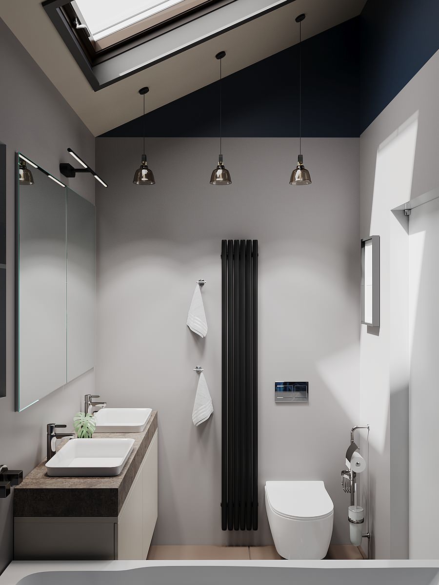 Санузел. Мансарда