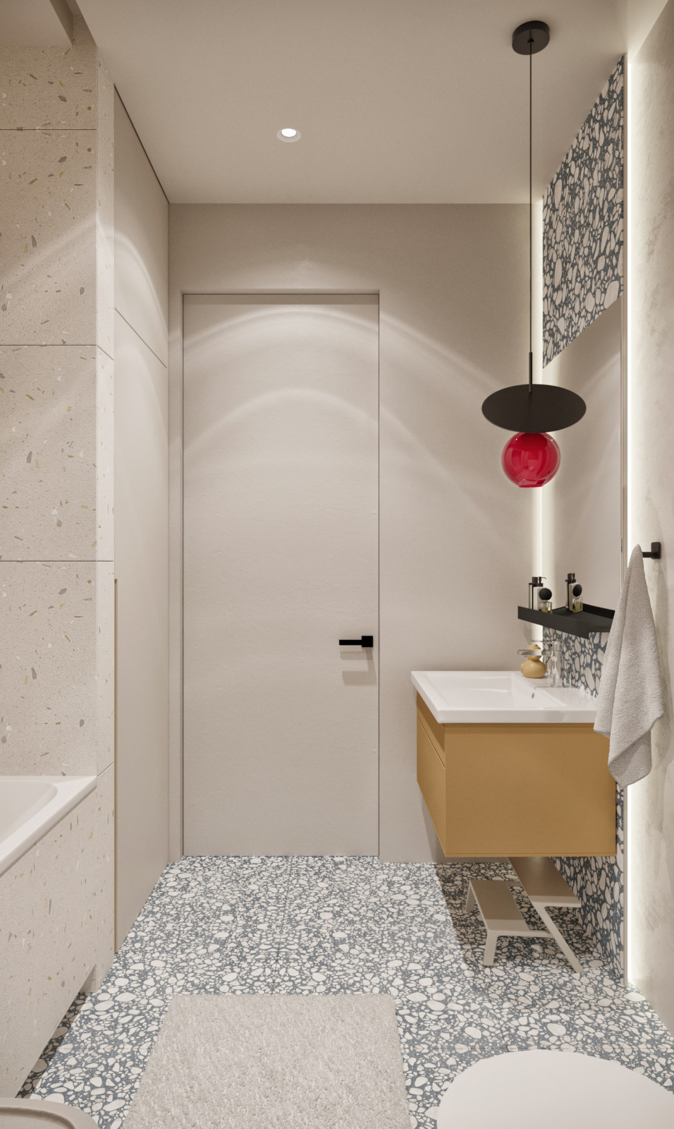 Проект двухкомнатной квартиры 72 м²