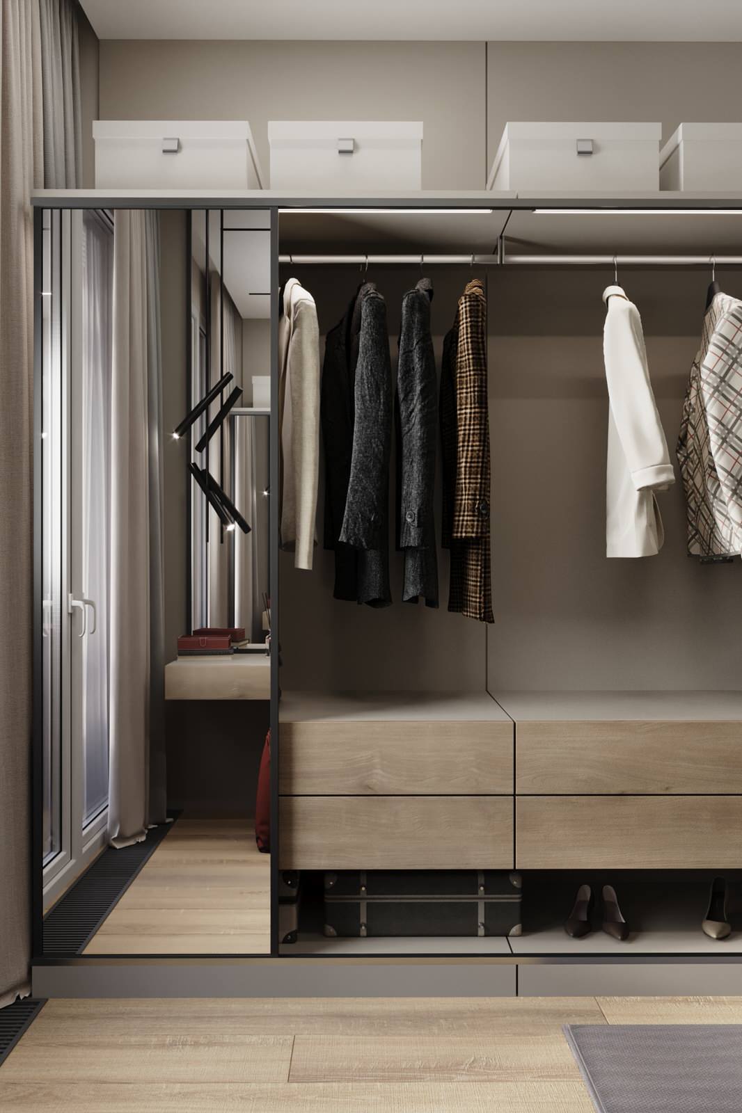 Дизайн-проект квартиры в ЖК Раменки