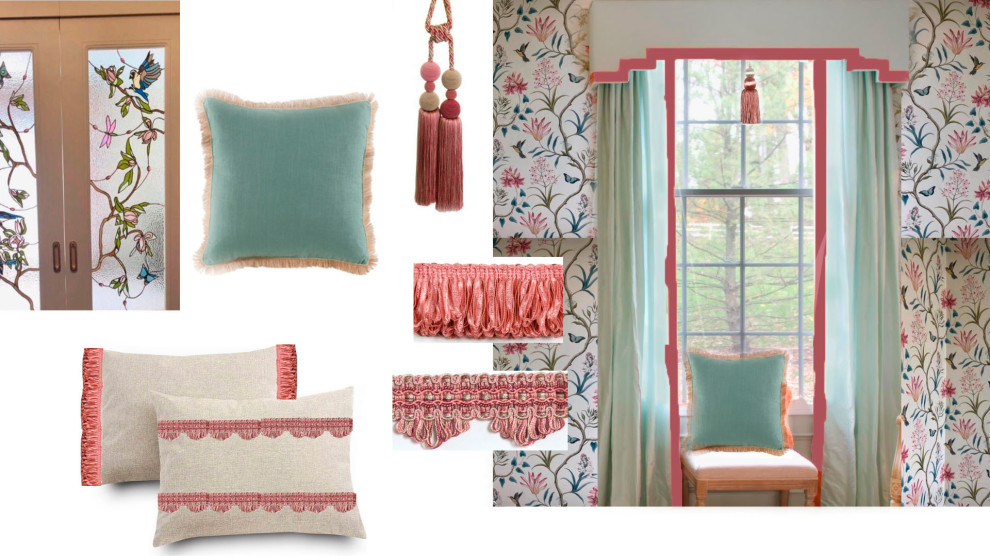 Наши коллажи для текстильных проектов