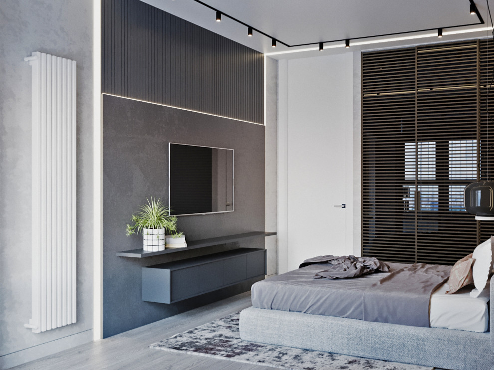 Яркий современный интерьер- Жк Сильвер