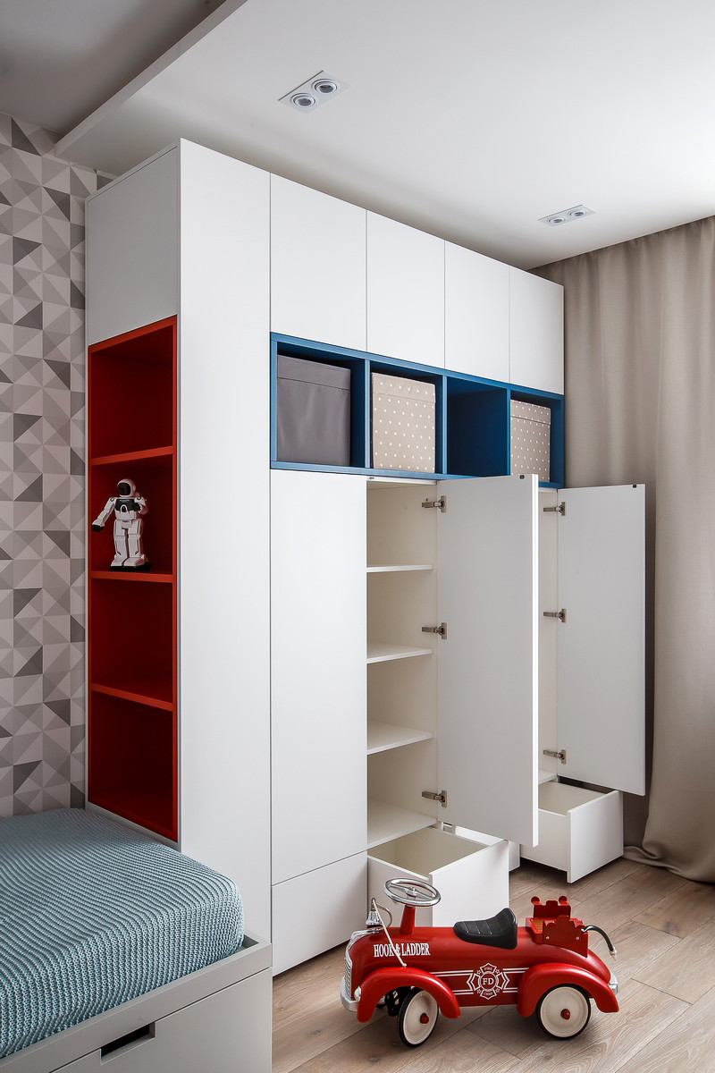 Квартира современной семьи с двумя детьми