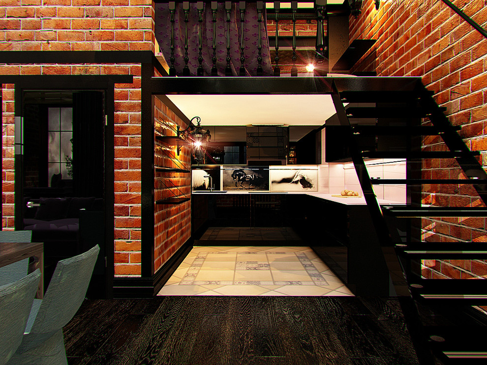 Квартира в стиле LOFT в Москве