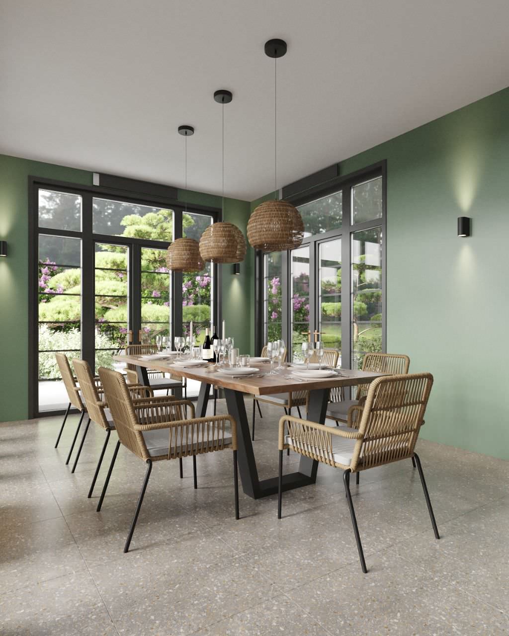 Беседка в современном стиле