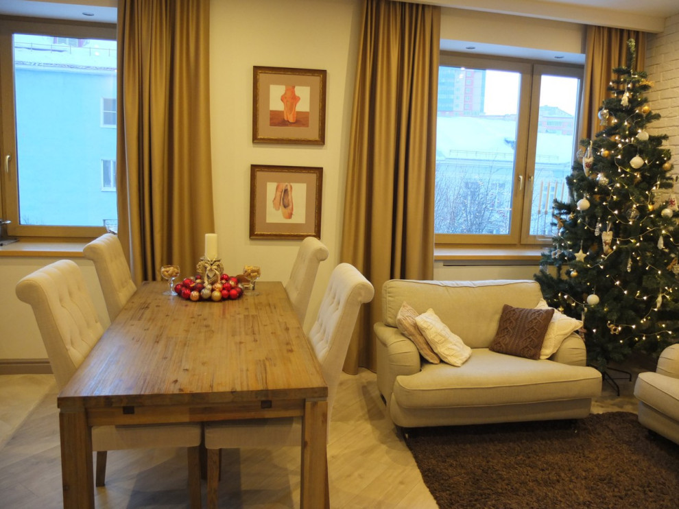 Реализация дизайн-проекта 3-х км кв 65 кв.м 2