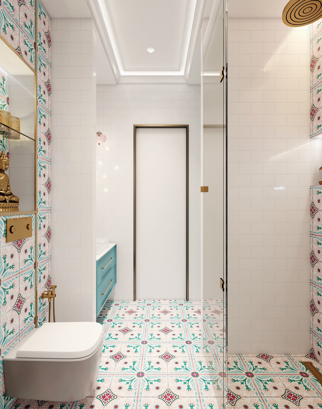 Ванная. Таунхаус в ЖК "Парк Авеню"