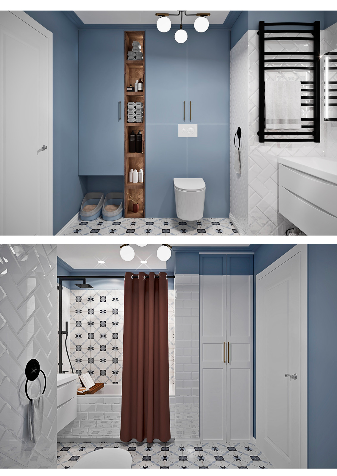 Визуализация 3-4омнатной квартиры в Люберцы