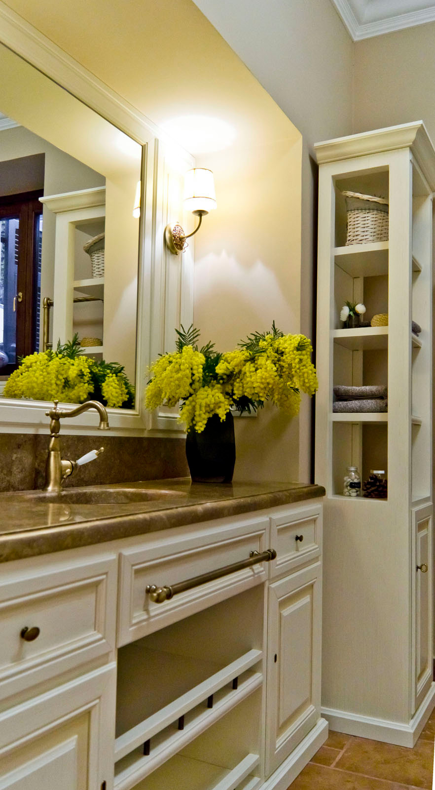 Interior design of vila on Italia Riviera