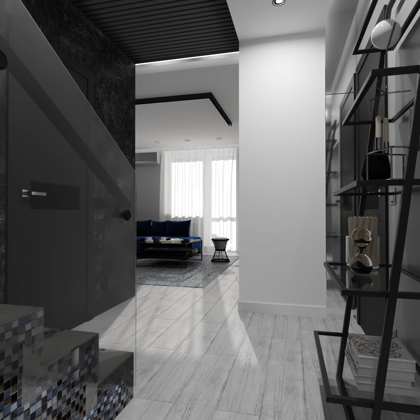 Обложка проекта: Интерьер квартиры в трех уровнях в г.Владикавказ