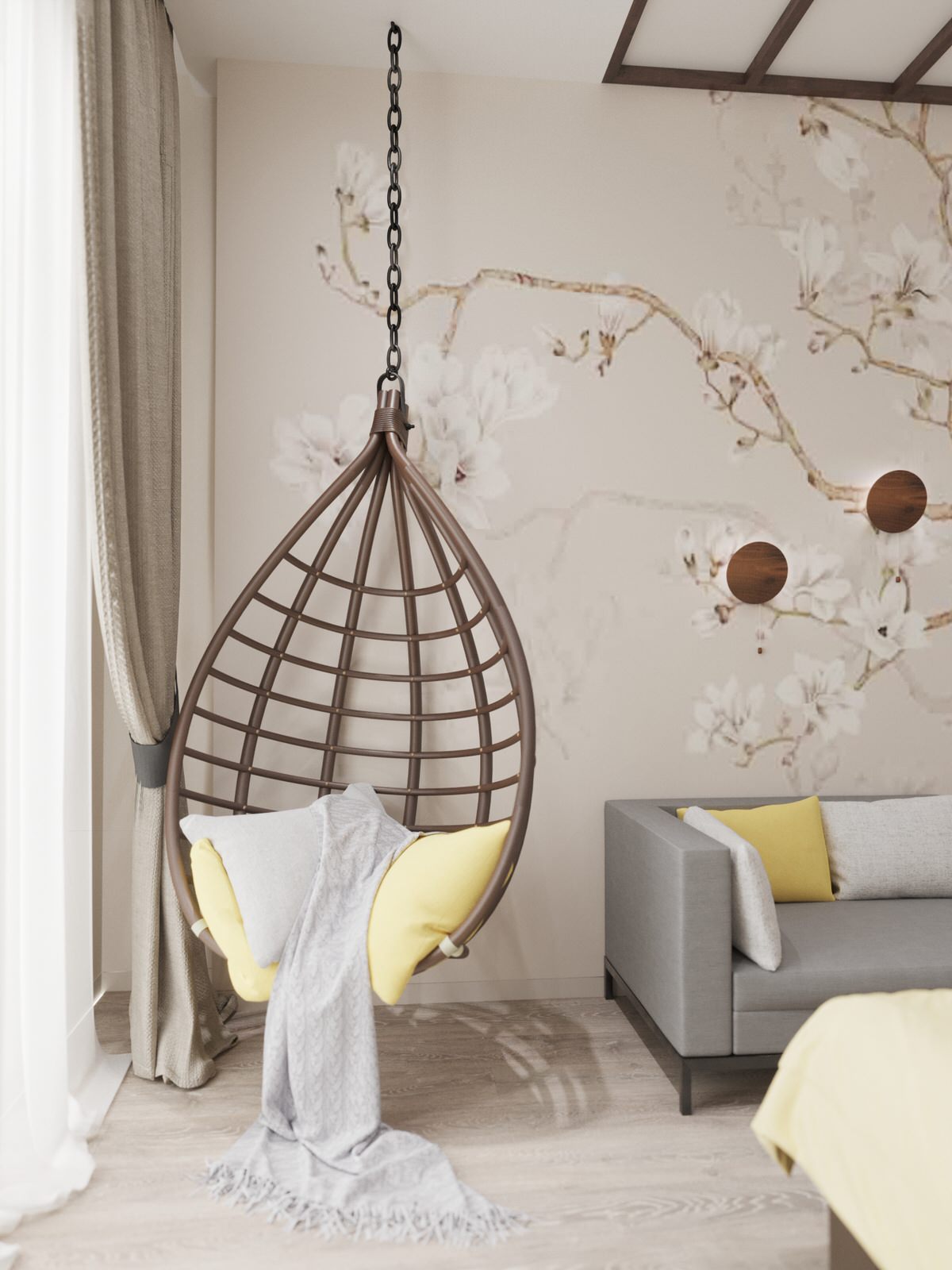 Interior design of an apartment