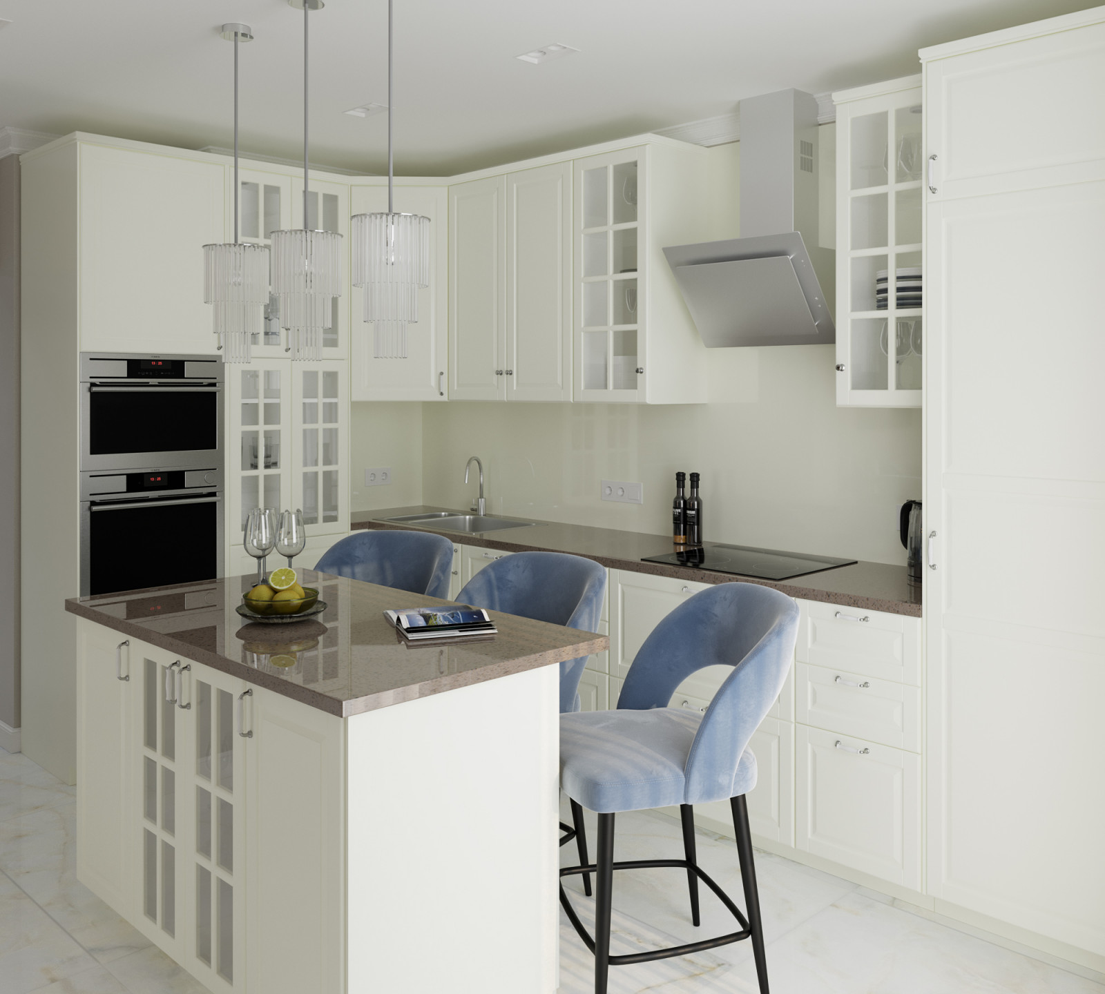 ЖК Заельцовский. Кухня 13 м2