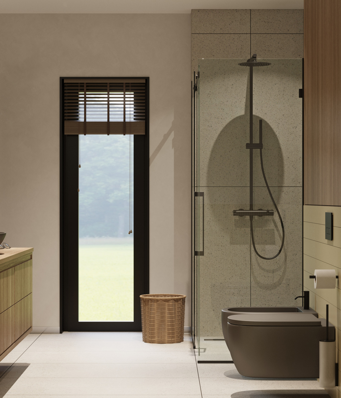 Дизайн-проект ванной комнаты