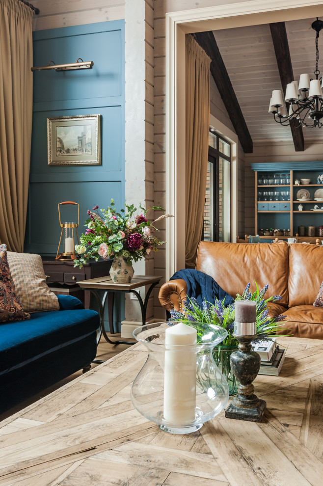 Обложка проекта: Деревянный дом в «белых росах»