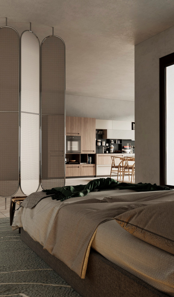 Спальня в японском стиле