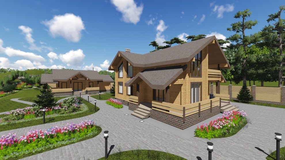 Дом из профилированного бруса