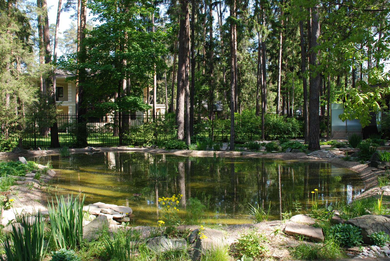 Участок с водоемом в КП "Сосновый бор"