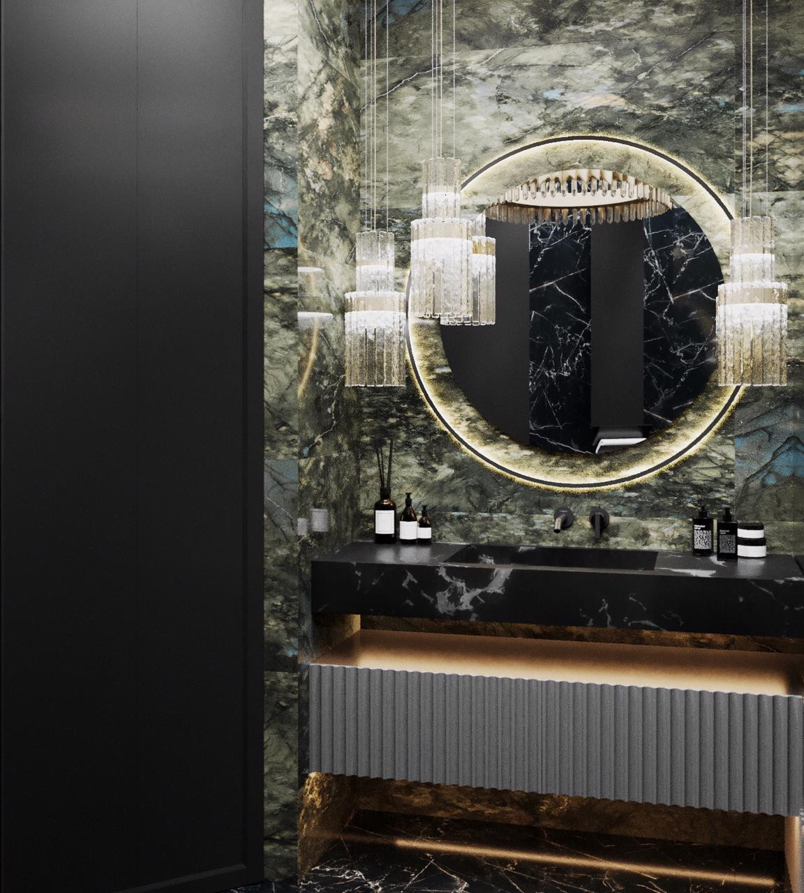 Интерьер 3-комнатной квартиры в ЖК Два ангела