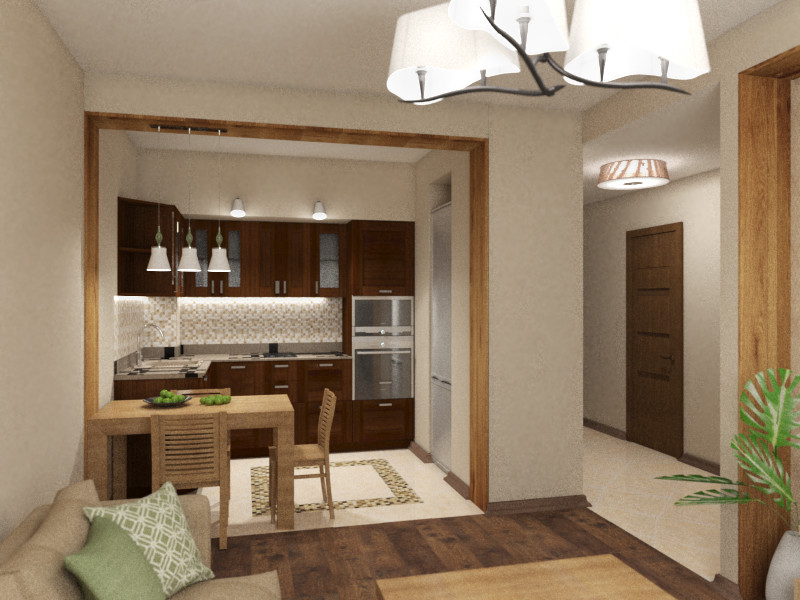 Дизайн проект в ЖК Шведская крона